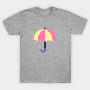 Pink and yellow umbrellas T-Shirt